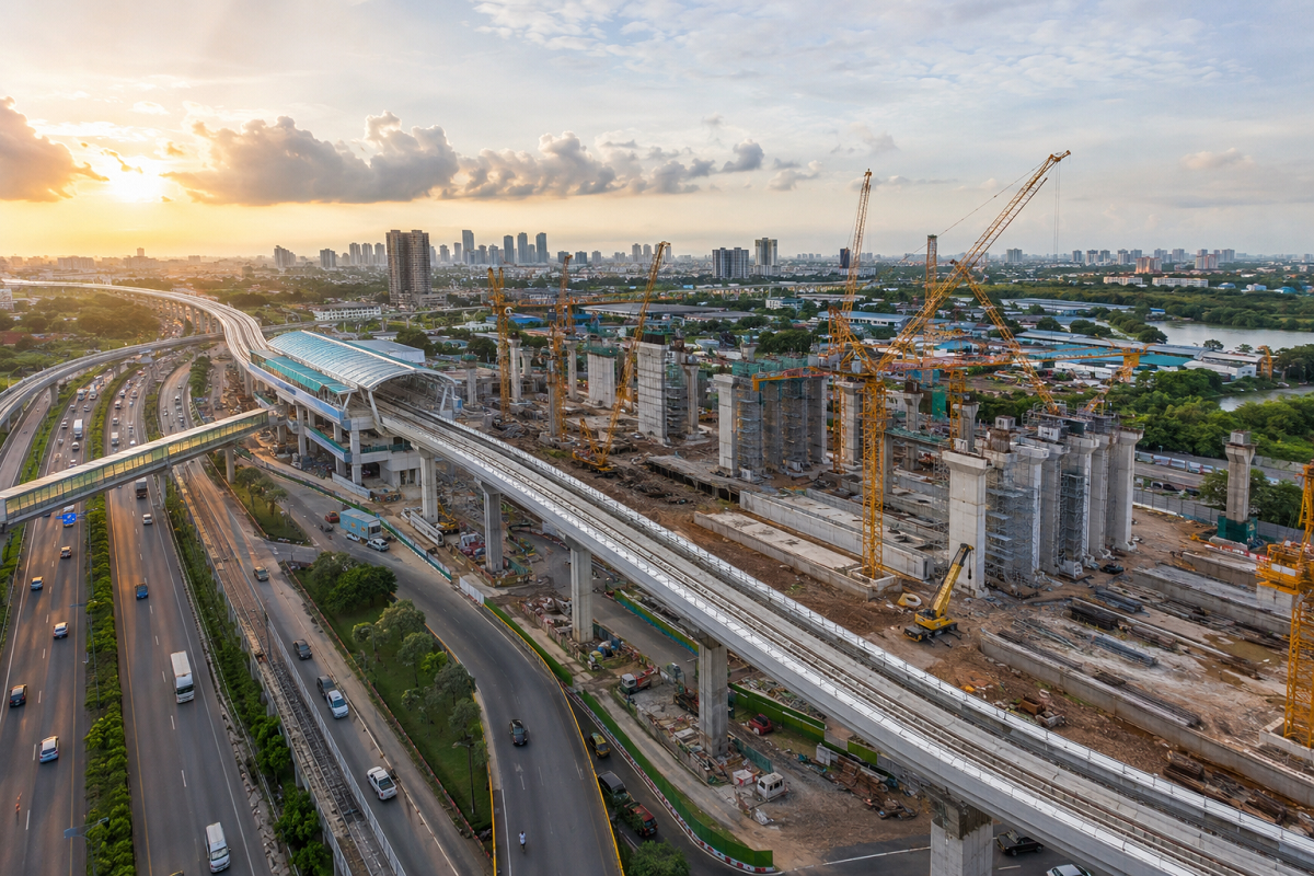 Pembangunan infrastruktur di Indonesia mendorong peningkatan investasi, pertumbuhan ekonomi daerah, serta membuka peluang bagi investor, kontraktor, dan UMKM pada 2026.